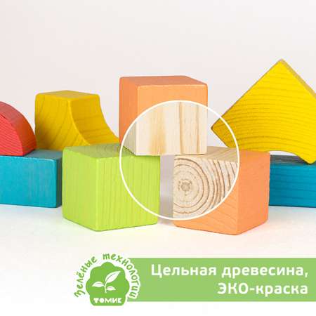 Конструктор Томик Краски дня утро деревянный