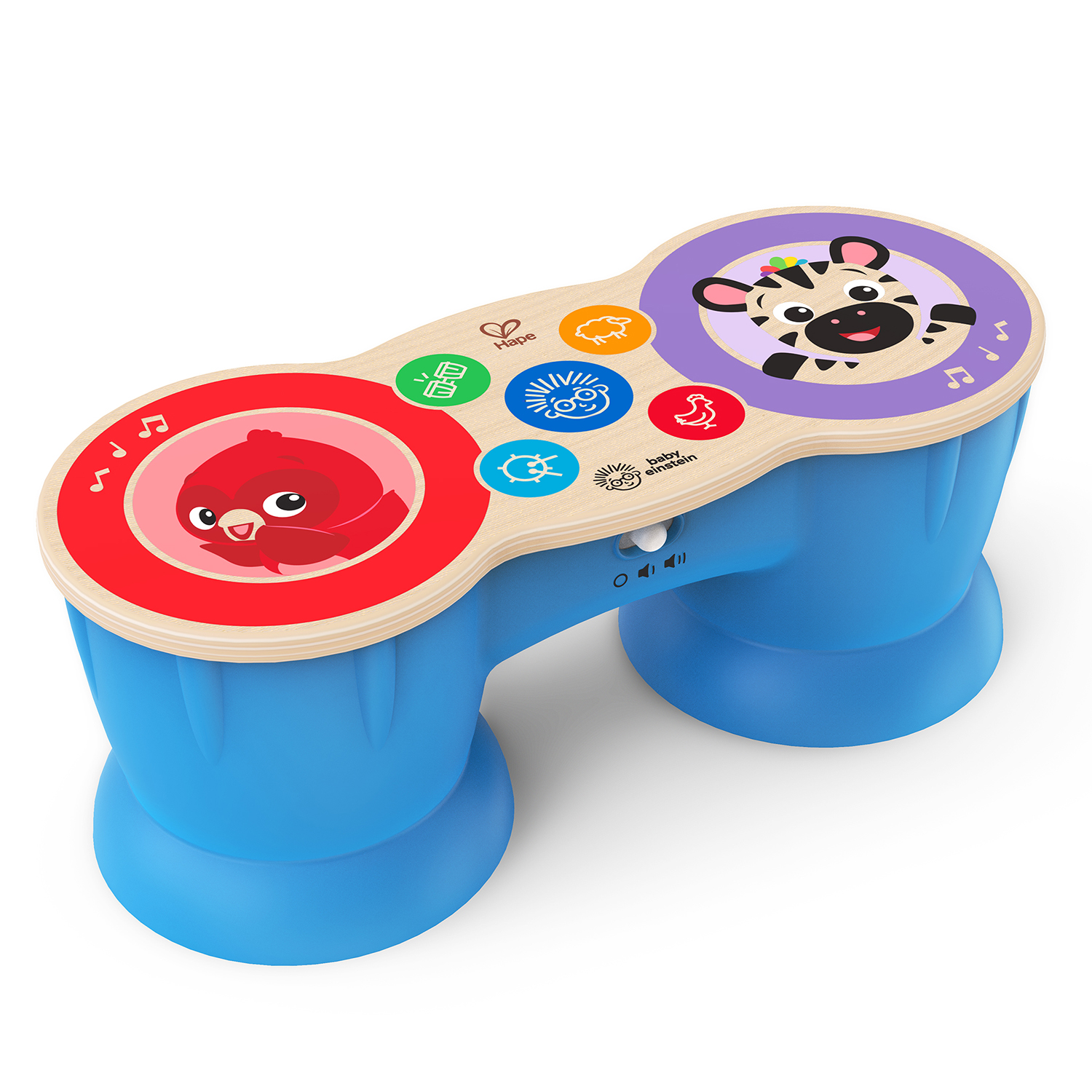 Игрушка музыкальная Hape Сенсорный барабаны - фото 7
