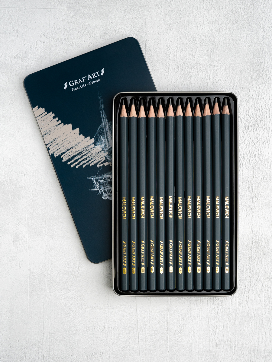 Карандаши чернографитные Малевичъ 12 шт. - фото 19