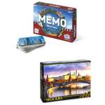 Настольная игра Нескучные игры Мемо Москва + пазлы