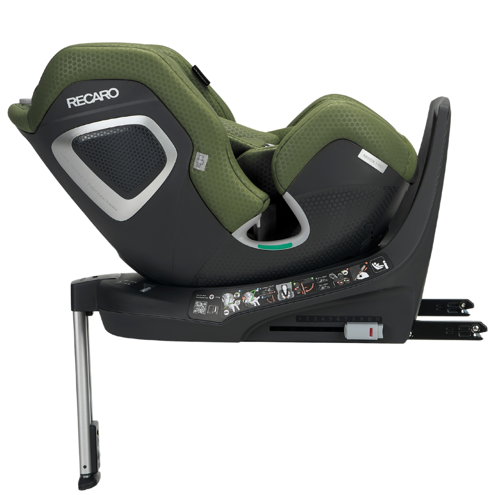 Автокресло Recaro Xenon 1 KID Isofix 0+/1/2 (0-25 кг) зеленый - фото 8