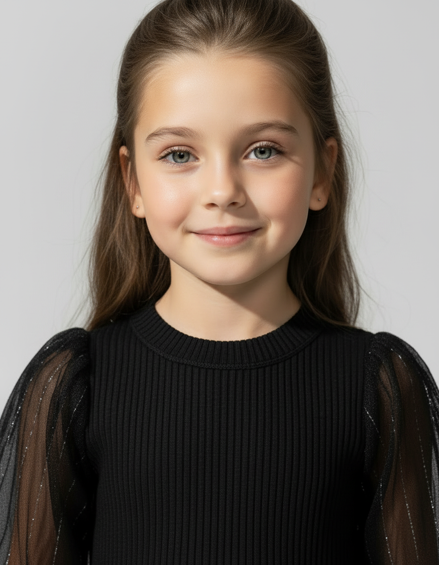 Платье Artcher kids Dress001black - фото 10