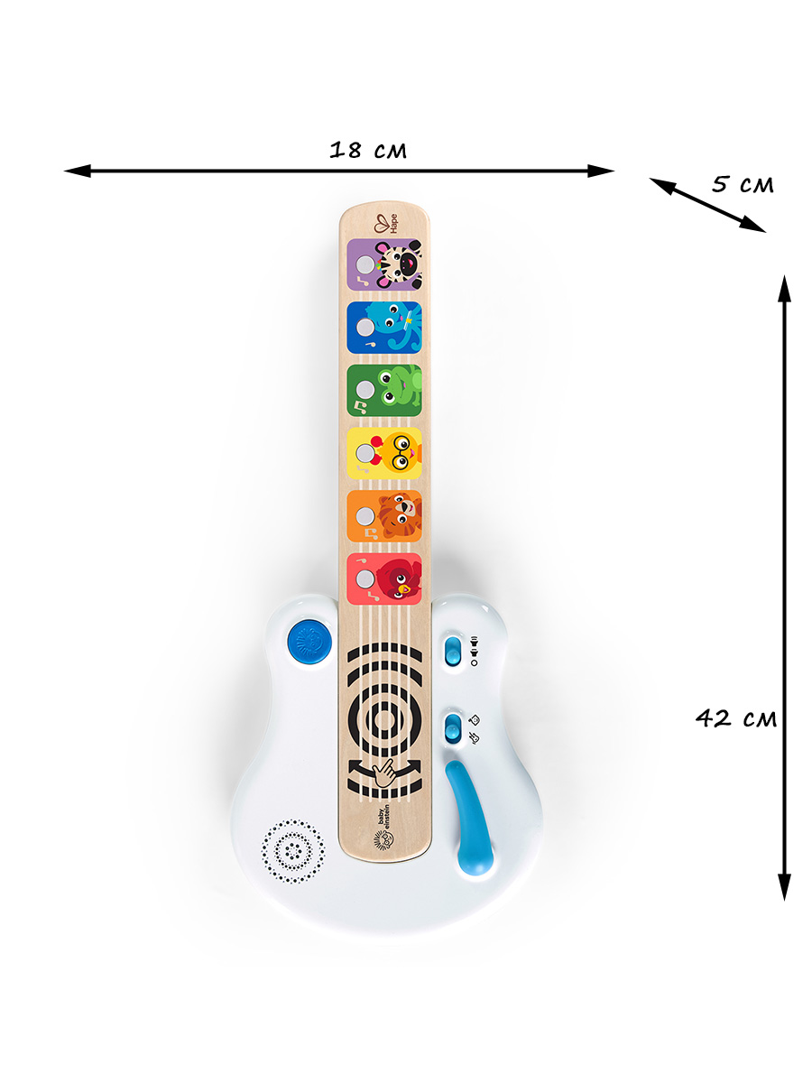 Игрушка музыкальная Hape Сенсорная гитара - фото 12