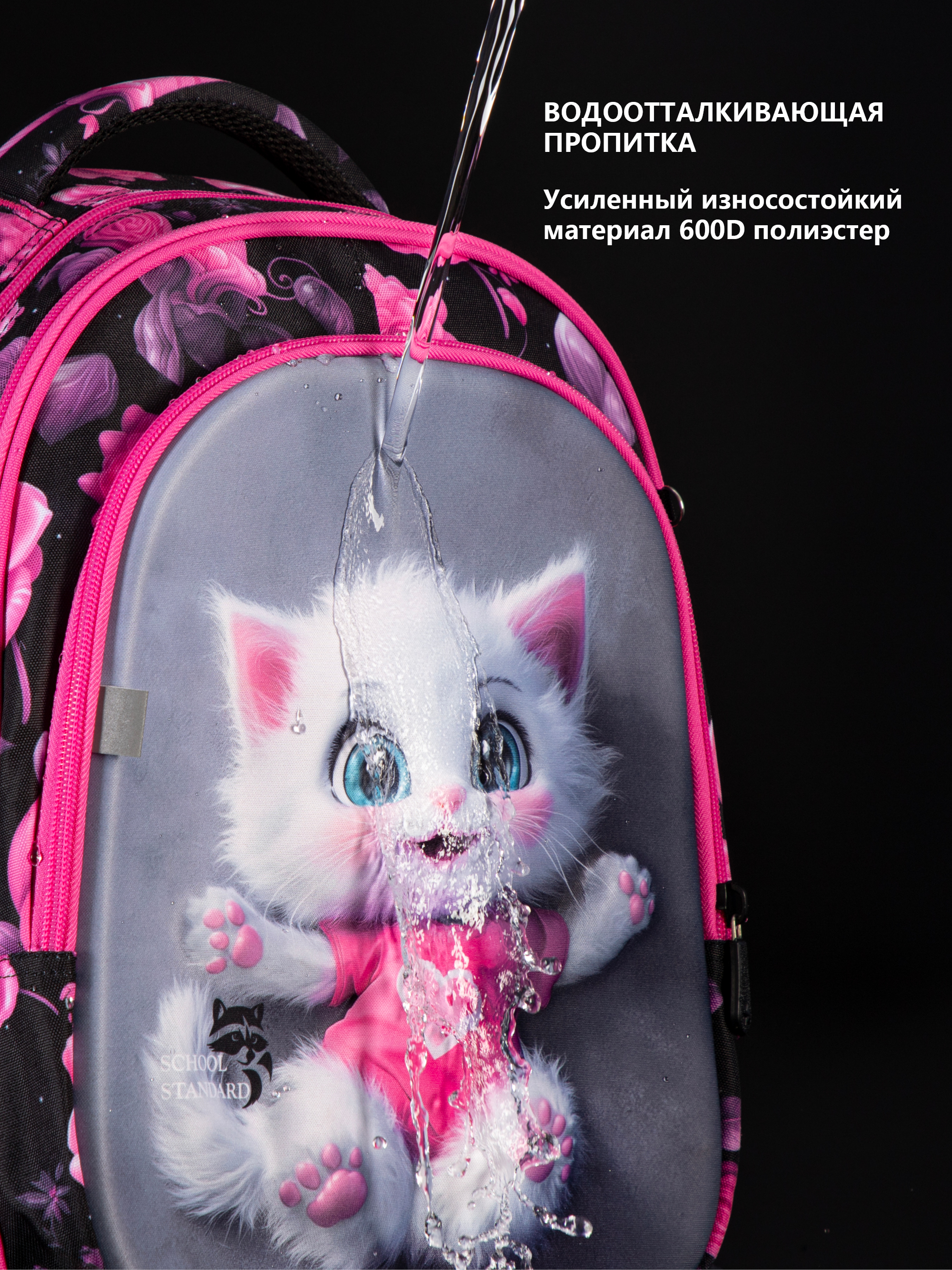 Рюкзак School Standard первокласснику набор 4 в 1 - фото 16