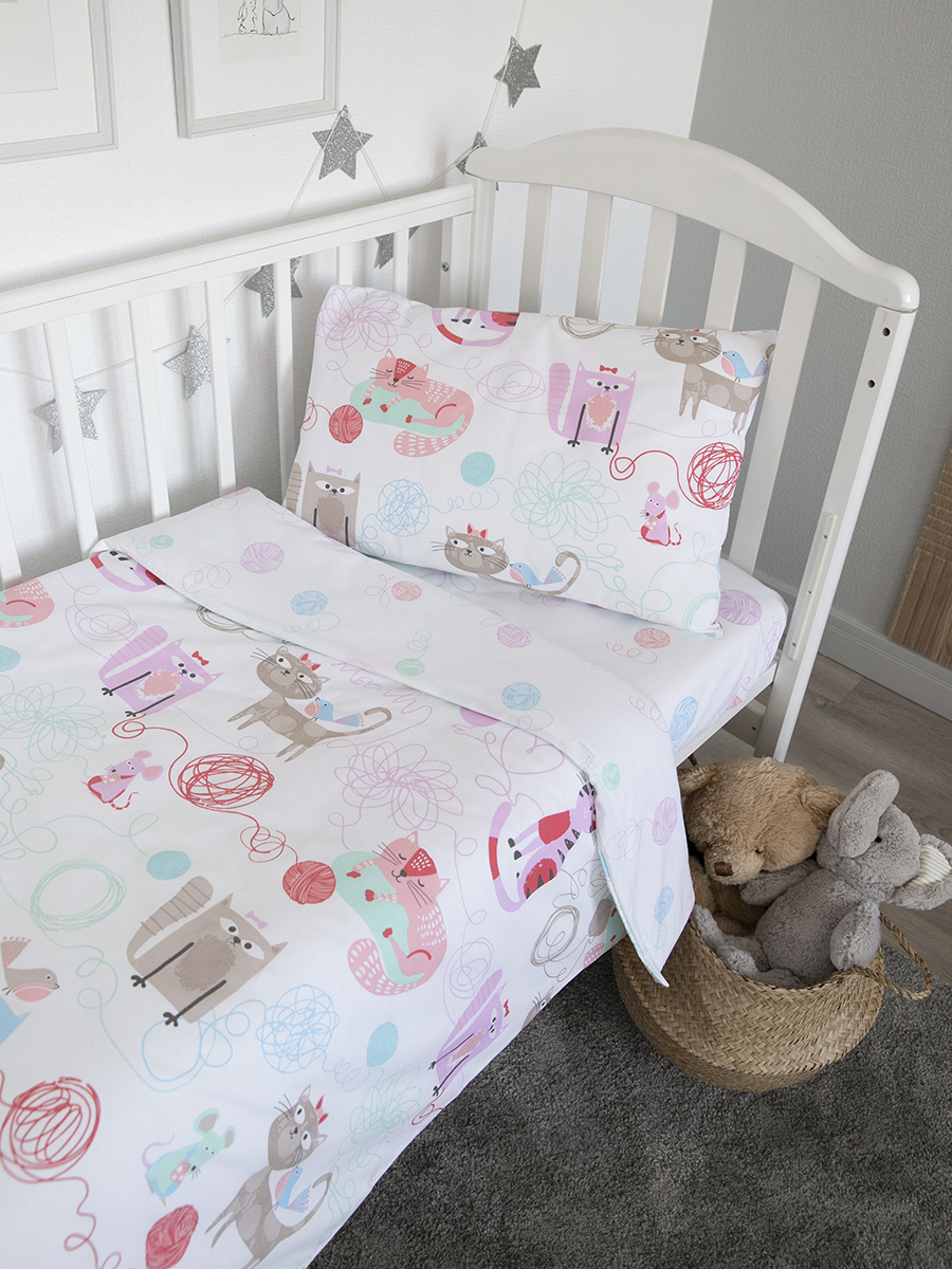 Постельное белье Baby Nice для новорожденных в кроватку 120х60 - фото 1
