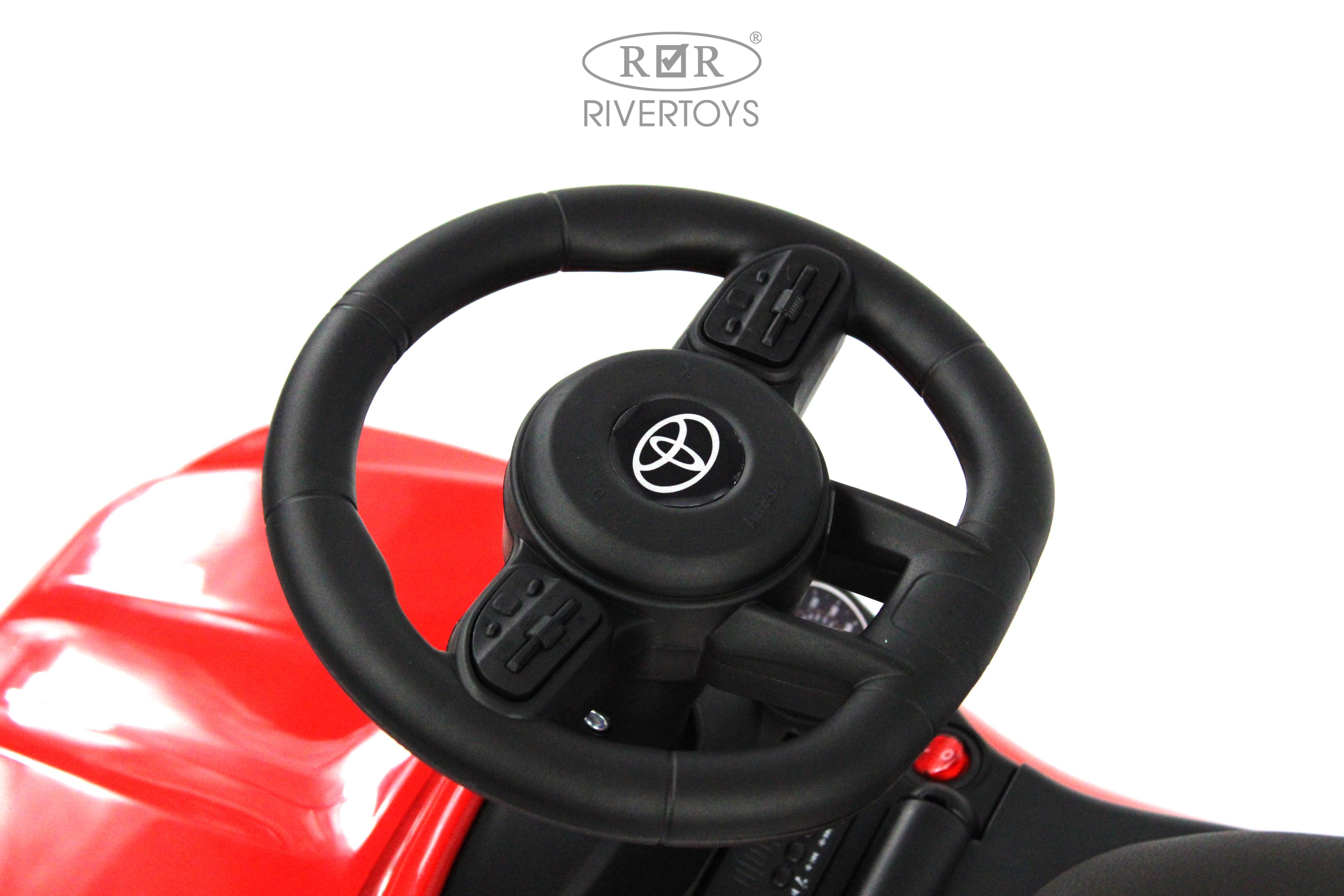 Каталка RIVERTOYS Z002ZZ-D-RED красный - фото 10