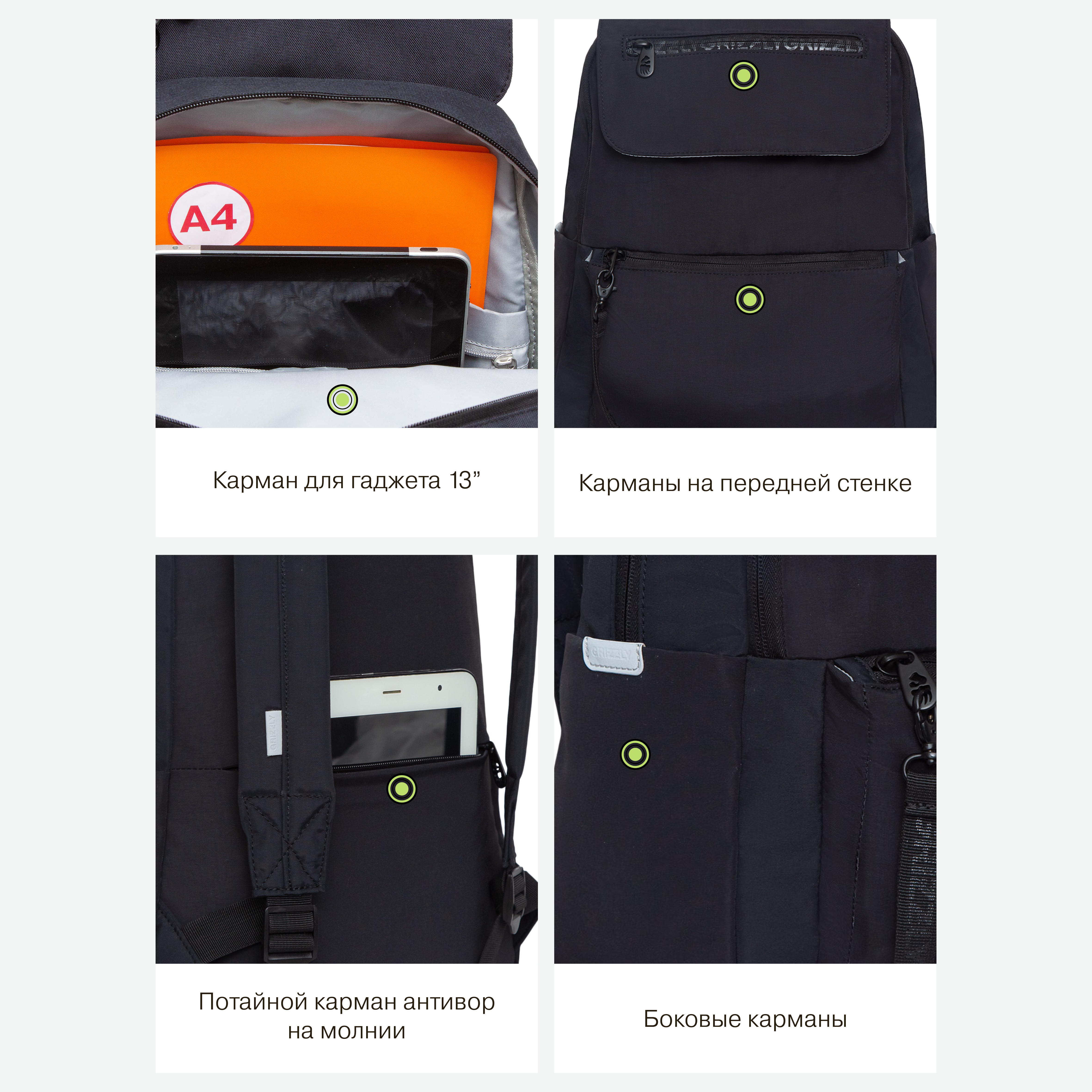 Рюкзак Grizzly для девочки - фото 13