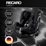 Автокресло Recaro Toron 1 Isofix 0+/1 (0-18 кг) черный