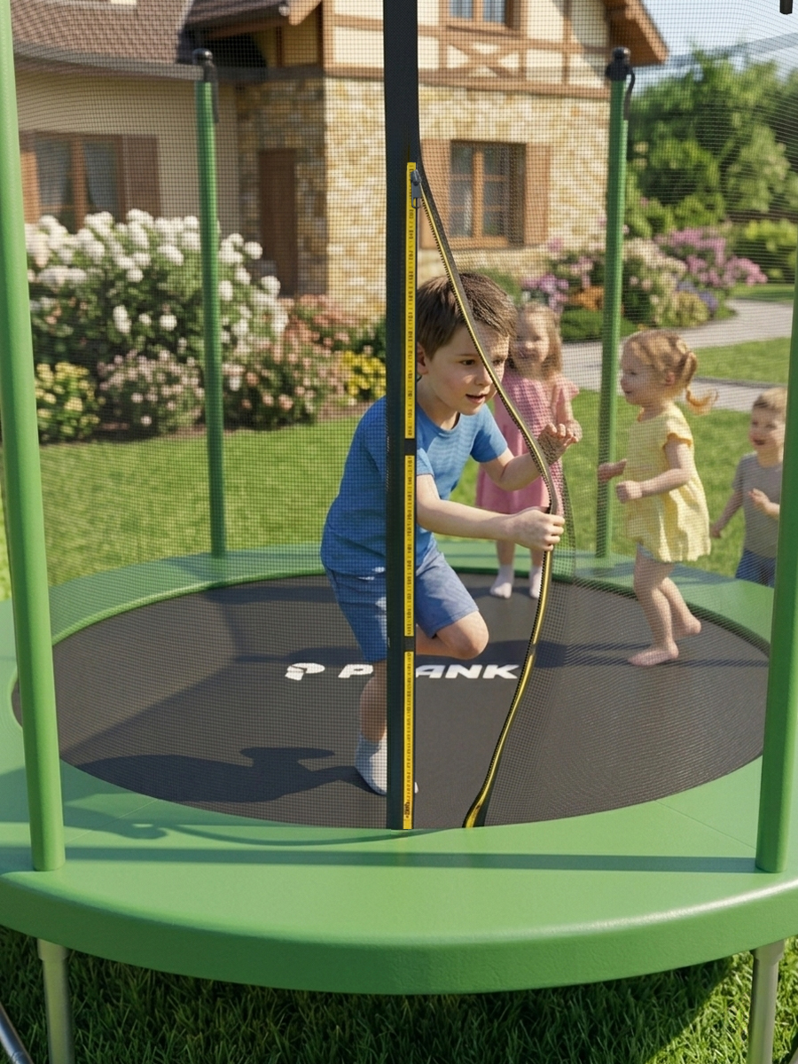 Батут уличный Plank SKY 10ft internal 305см с внутренней сеткой - фото 7