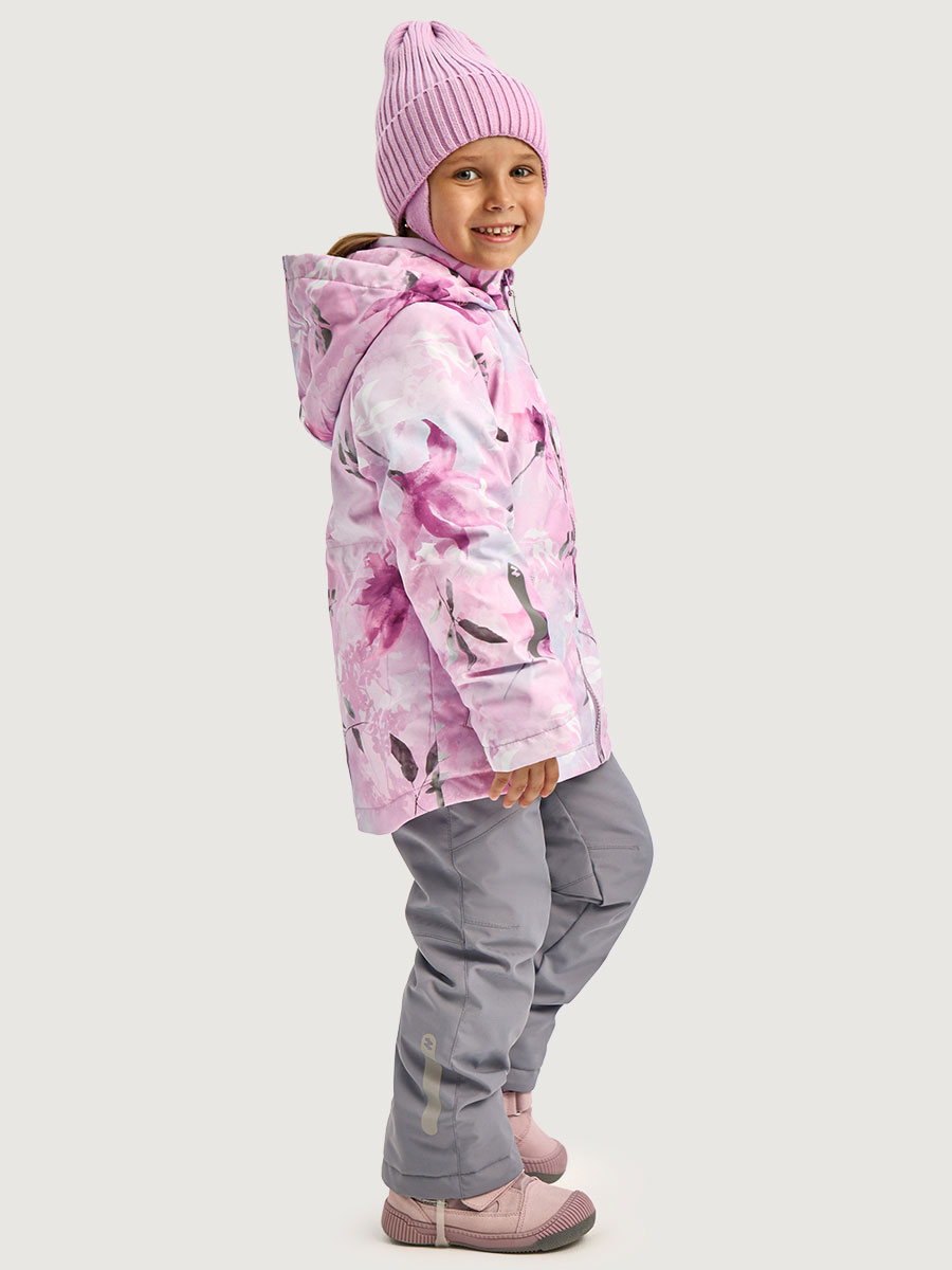 Костюм NIKASTYLE 7м3226 розовый/светло-серый - фото 3