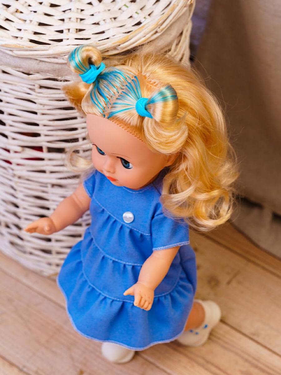 Кукла классическая СТРАНА КУКОЛ большая говорящая Карина высота 40 см 21-26.3 - фото 21