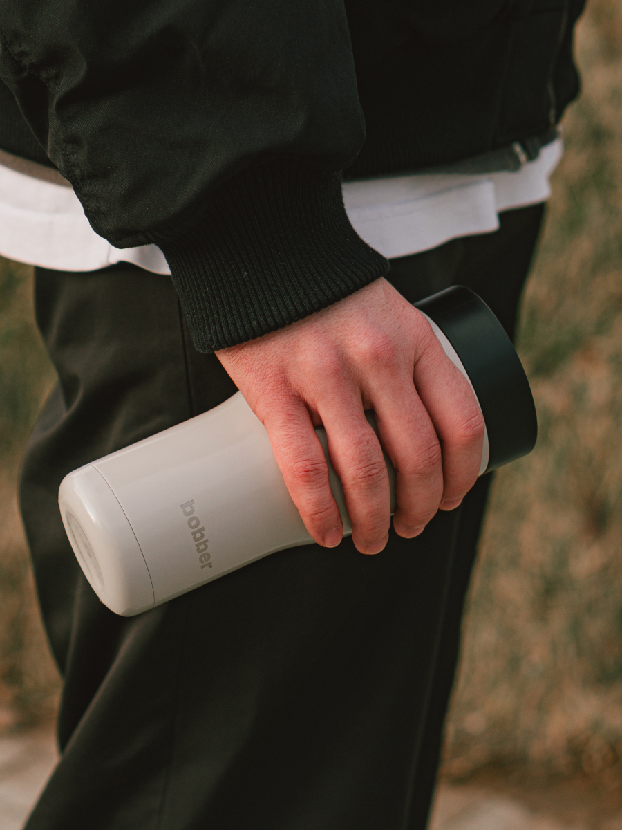 Термокружка для напитков 500 мл Tumbler Bobber серый - фото 5