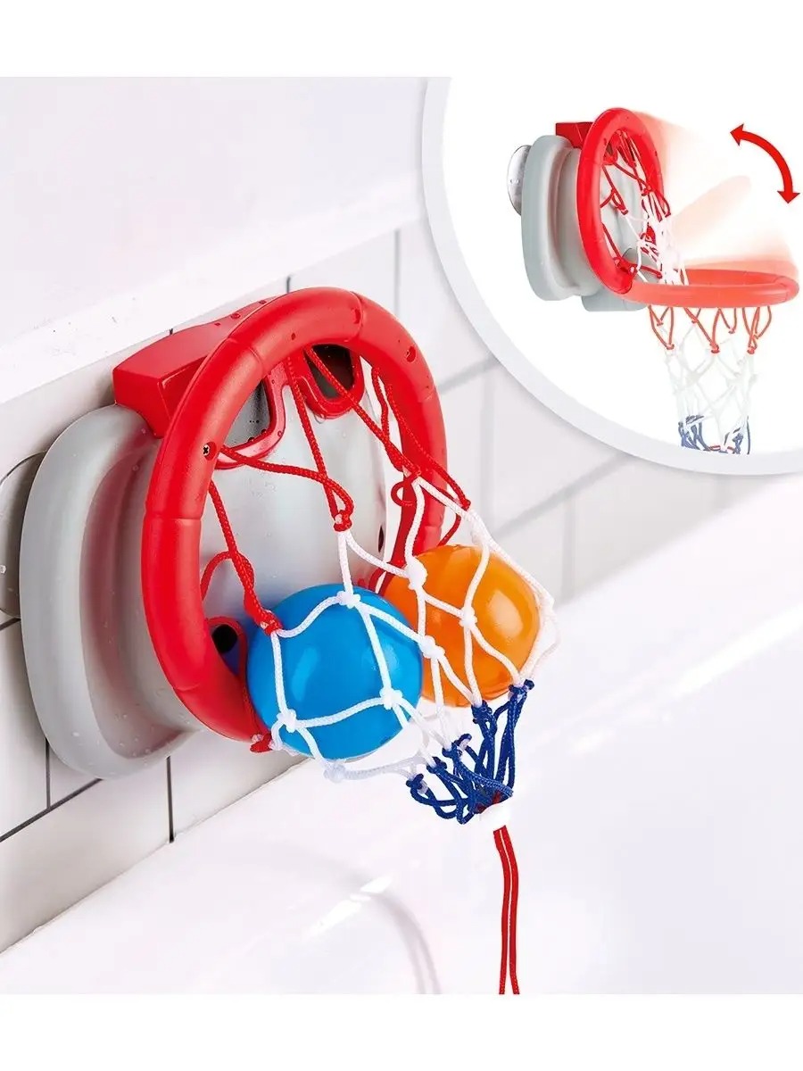 Игрушка Hape Баскетбольное кольцо Слоник - фото 8