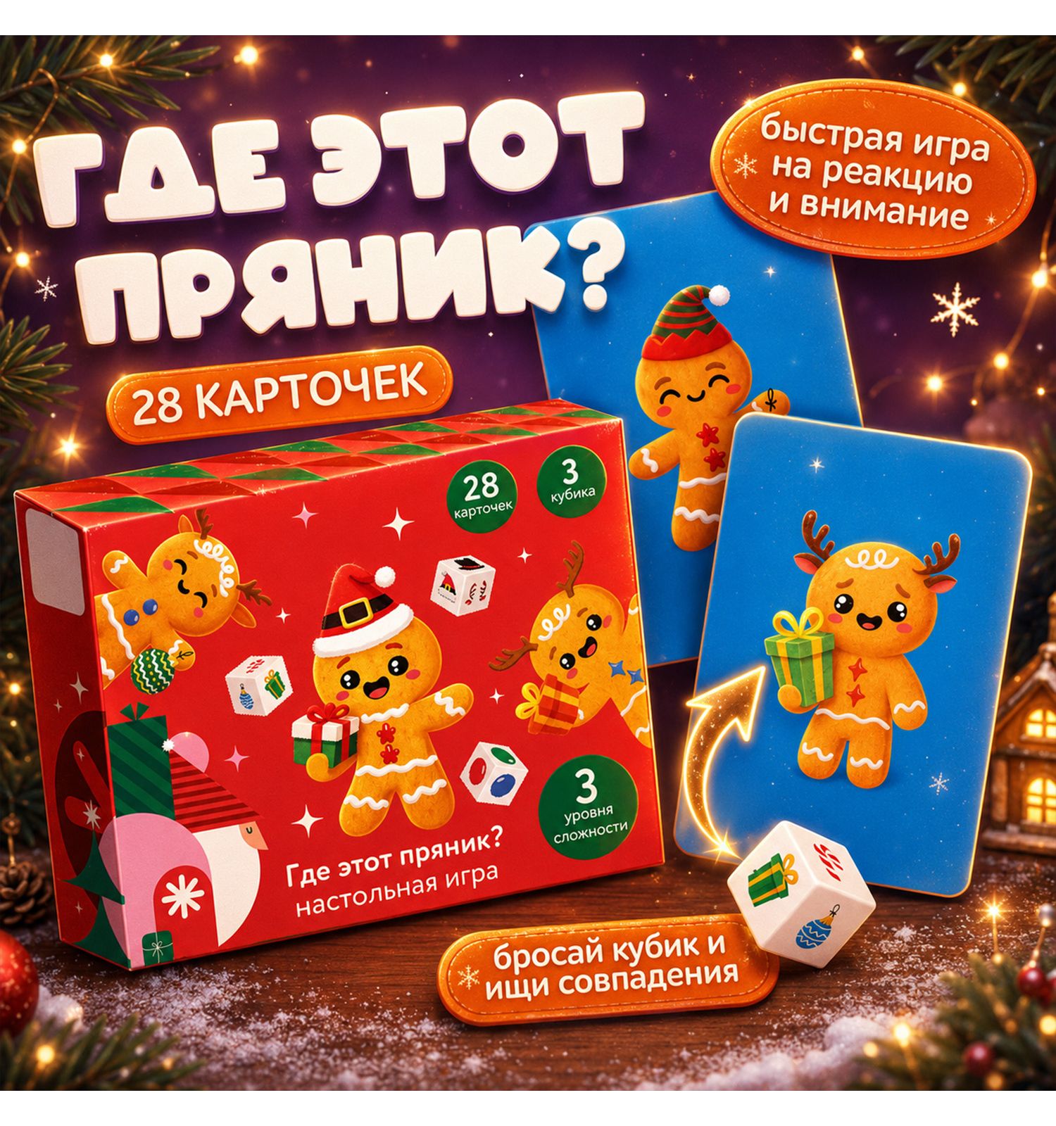 Настольная игра Десятое королевство Где пряник - фото 4