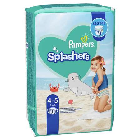 Трусики Pampers Splashers для плавания 4-5 (9-15 кг) 11 шт.