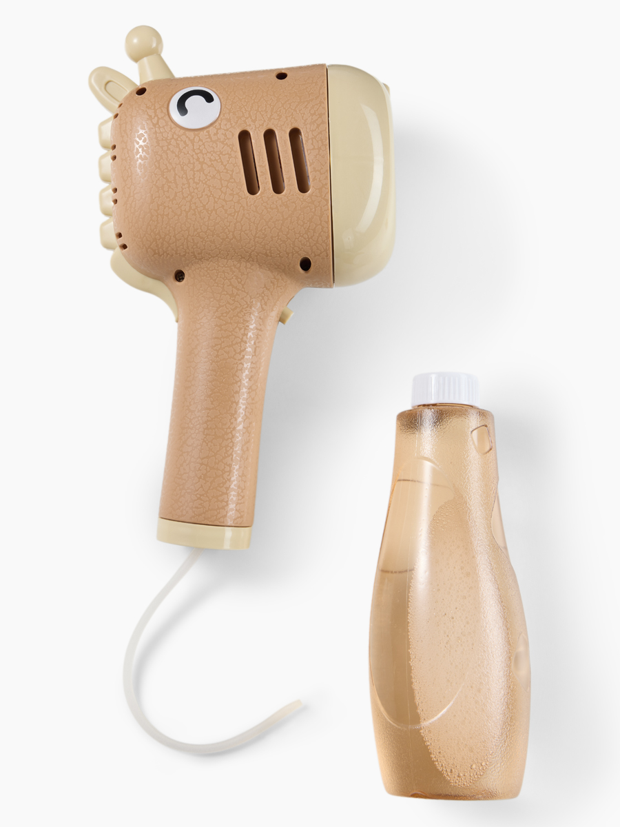 Генератор мыльных пузырей Happy Baby коричневый - фото 7