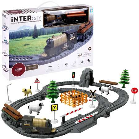 Набор железнодорожный 1TOY 62 см