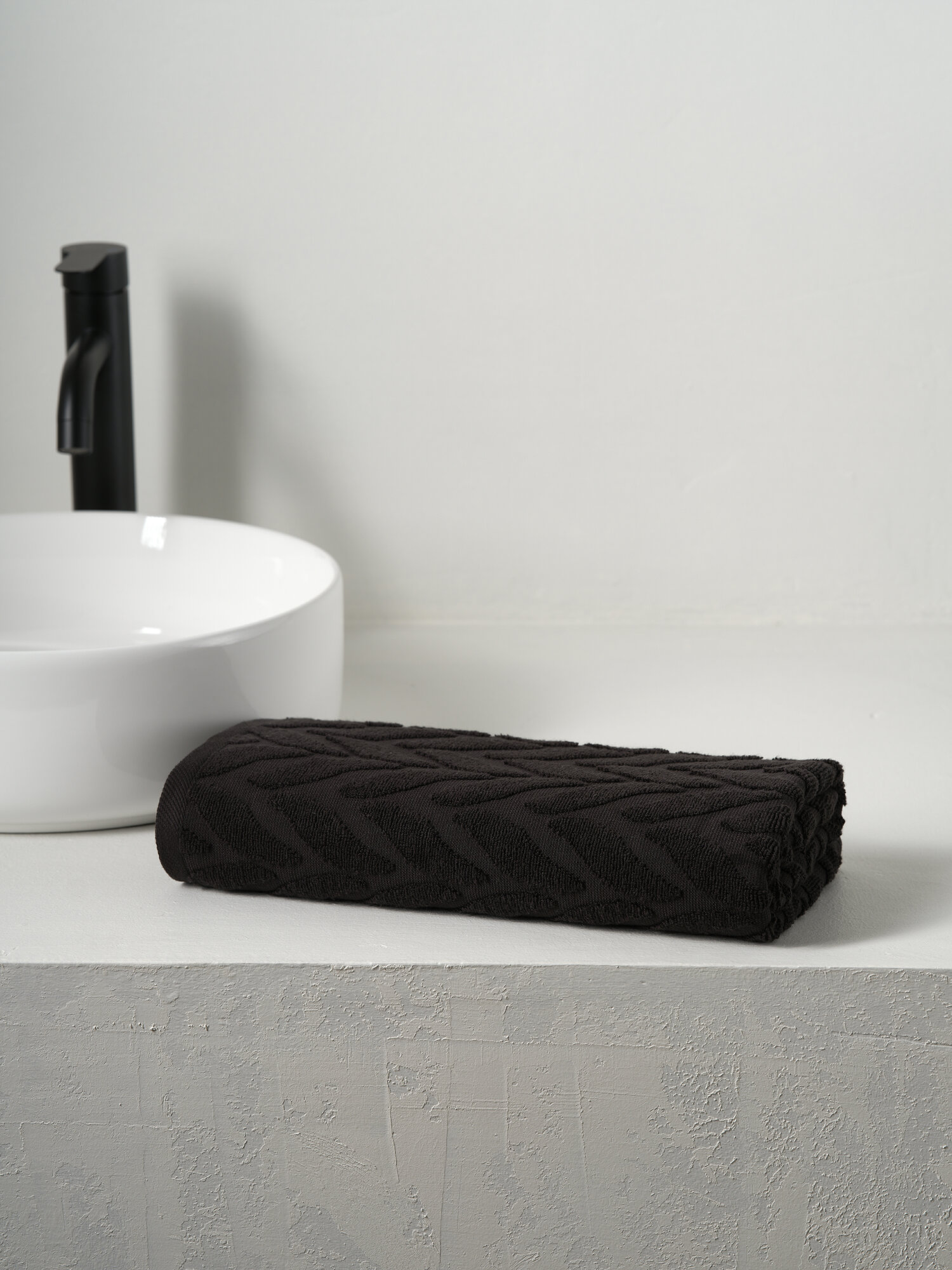 Изображение товара Махровое полотенце Ночь Нежна 70х140 см мягкое и впитывающее