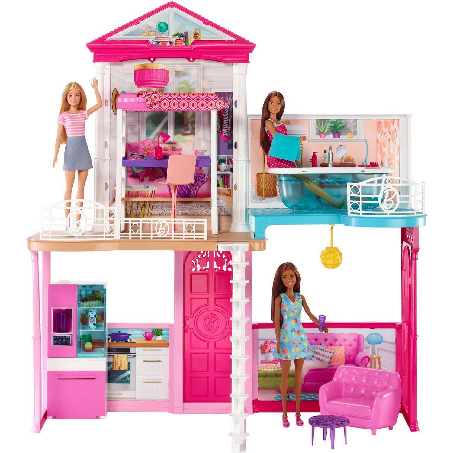 Домик для кукол Barbie GLH56 - фото 1