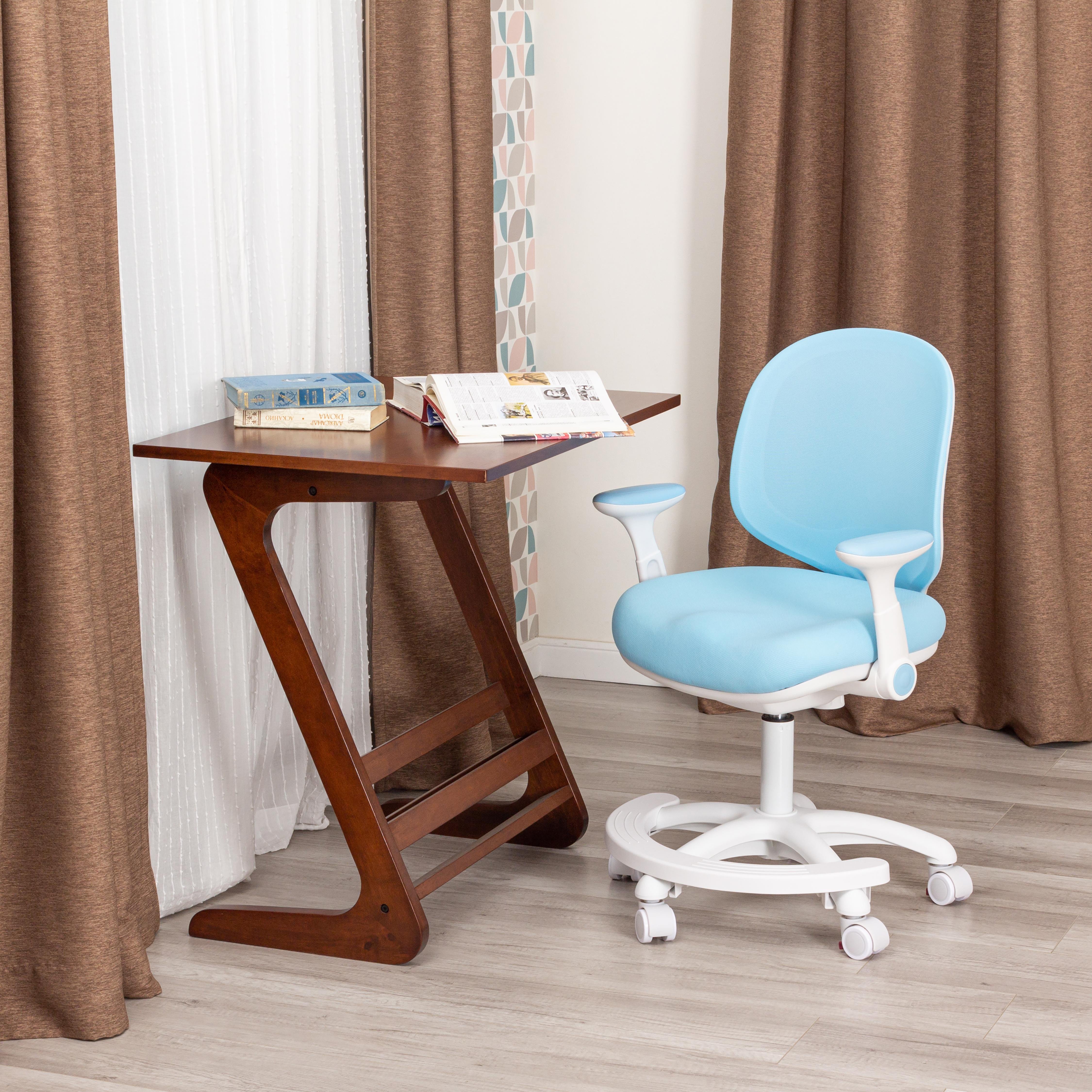 Компьютерное кресло TETCHAIR ткань голубой - фото 1