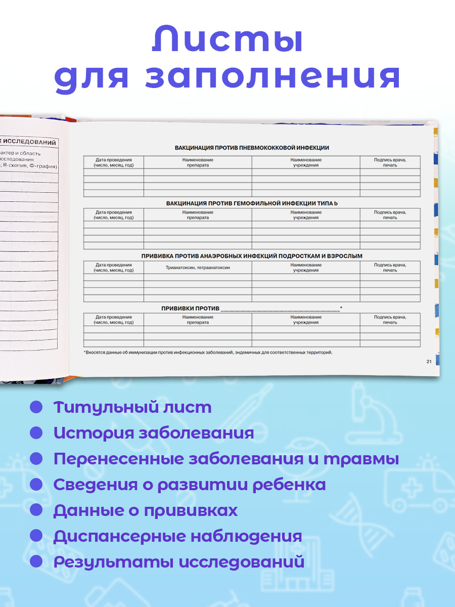 Амбулаторная карта Prof-Press добрый доктор - фото 4