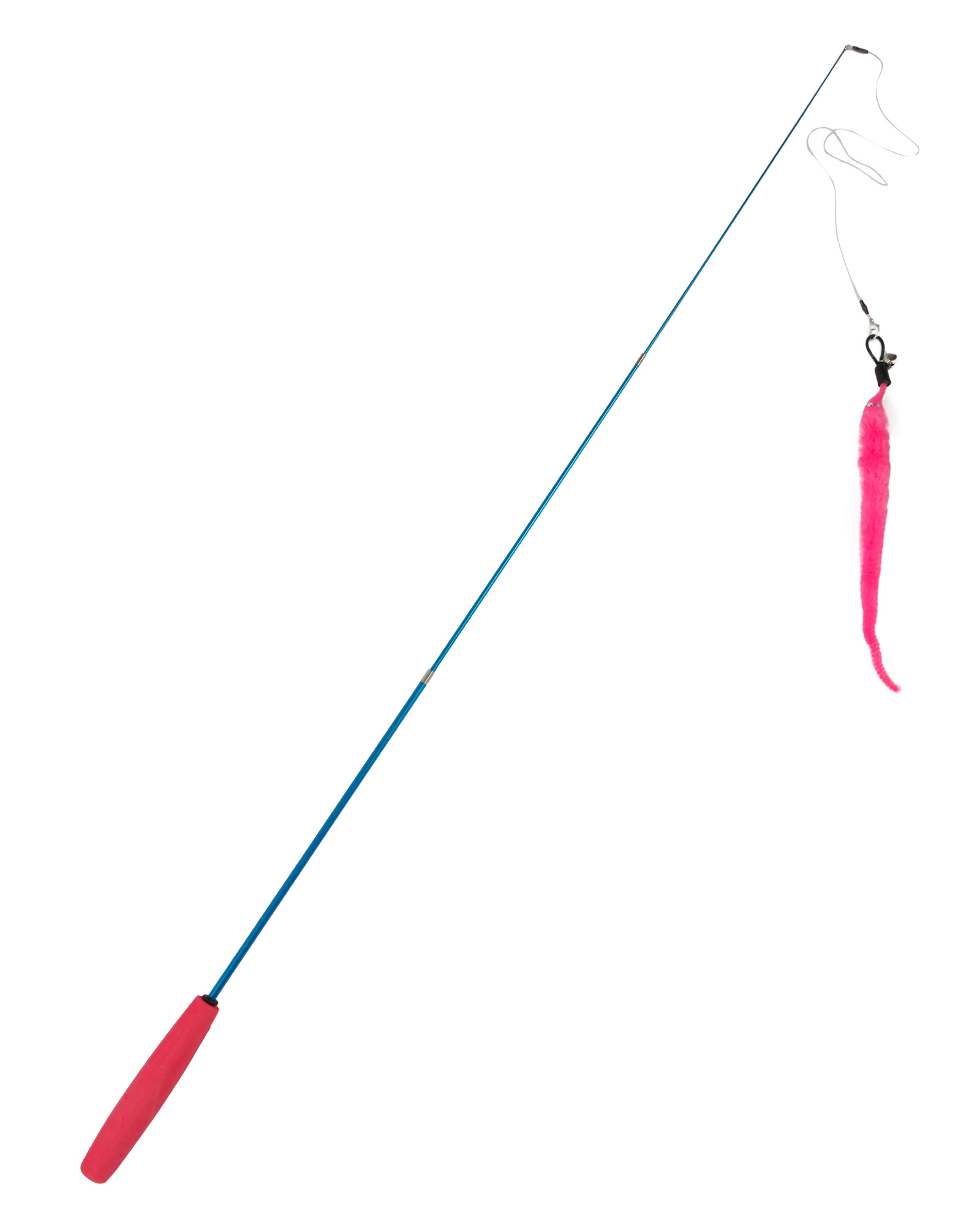 Изображение товара Игрушка для кошек Barbaks - дразнилка-червячок на удочке 43 см