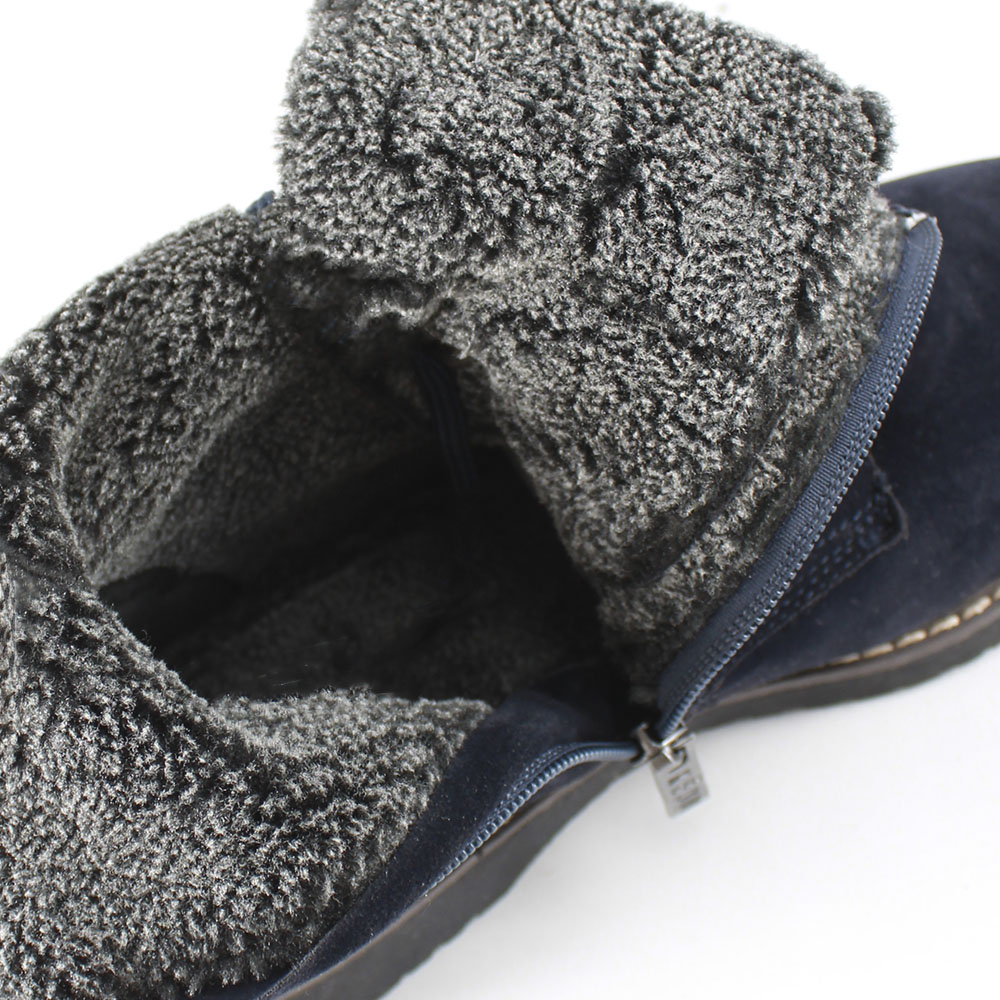 Ботинки Europen 858115/01-03F-СВ EUROPEN Ботинки для девочки,темно-синий - фото 4