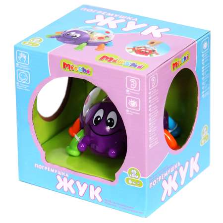 Игрушка Mioshi погремушка Жук