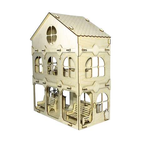 Домик для кукол ViromToys с мебелью