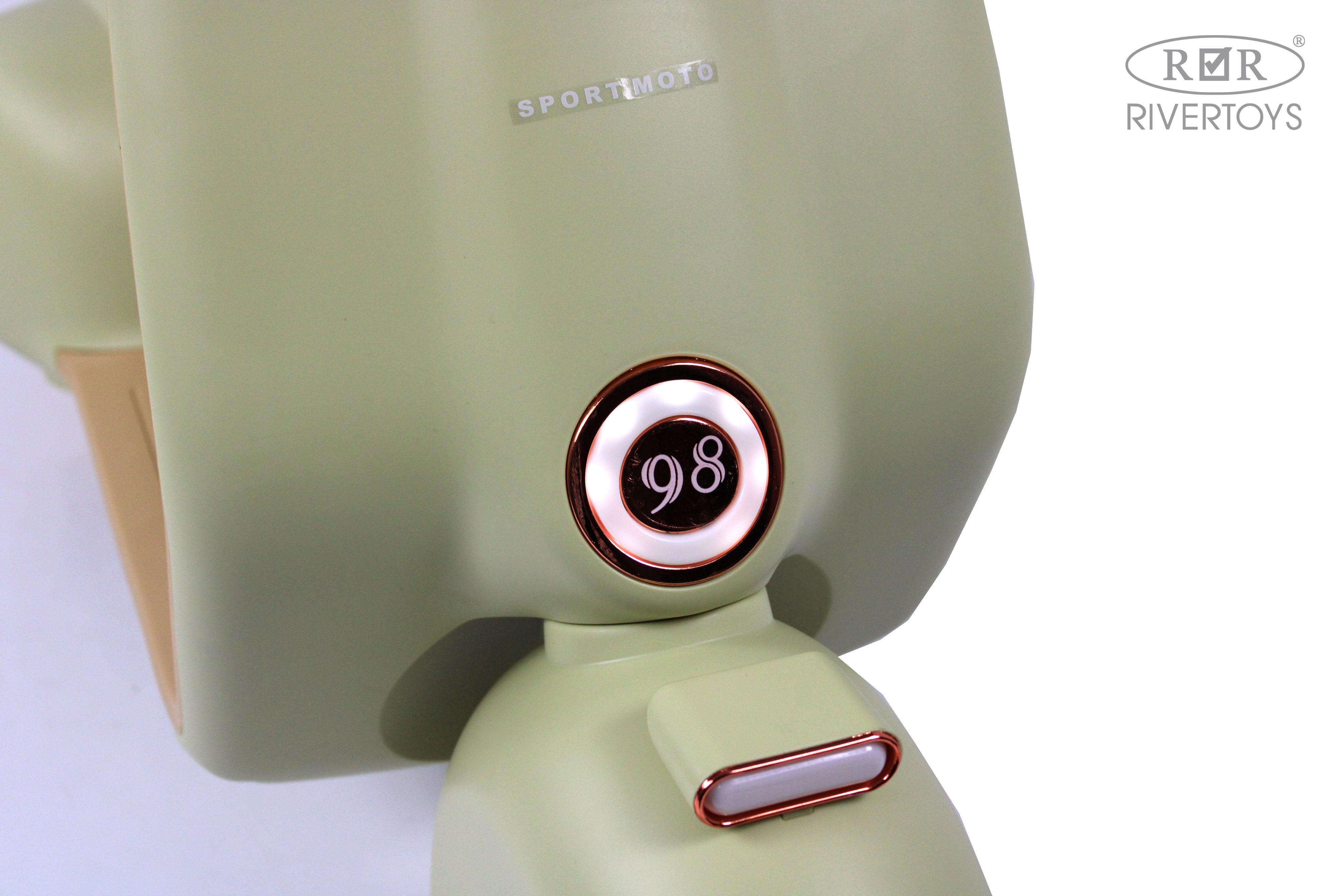 Электромобиль RIVERTOYS K444PX-A-GREEN - фото 13