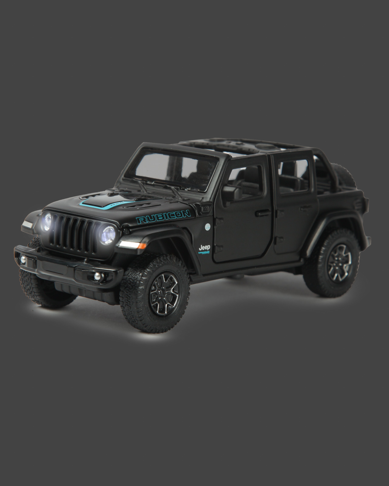 Внедорожник Rastar Jeep Wrangler Rubicon 4xe 1:32 64620 - фото 2