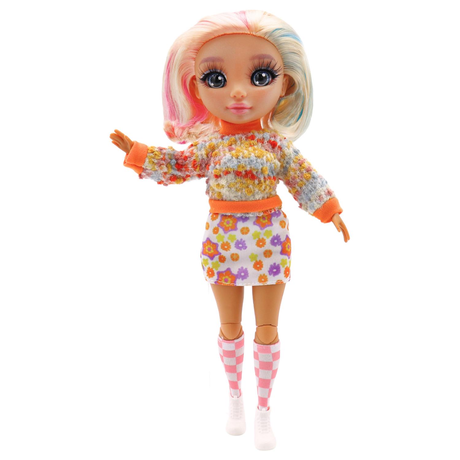 Кукла модельная Funky Toys Энни Indie Core в роз костюме GC2512 - фото 5