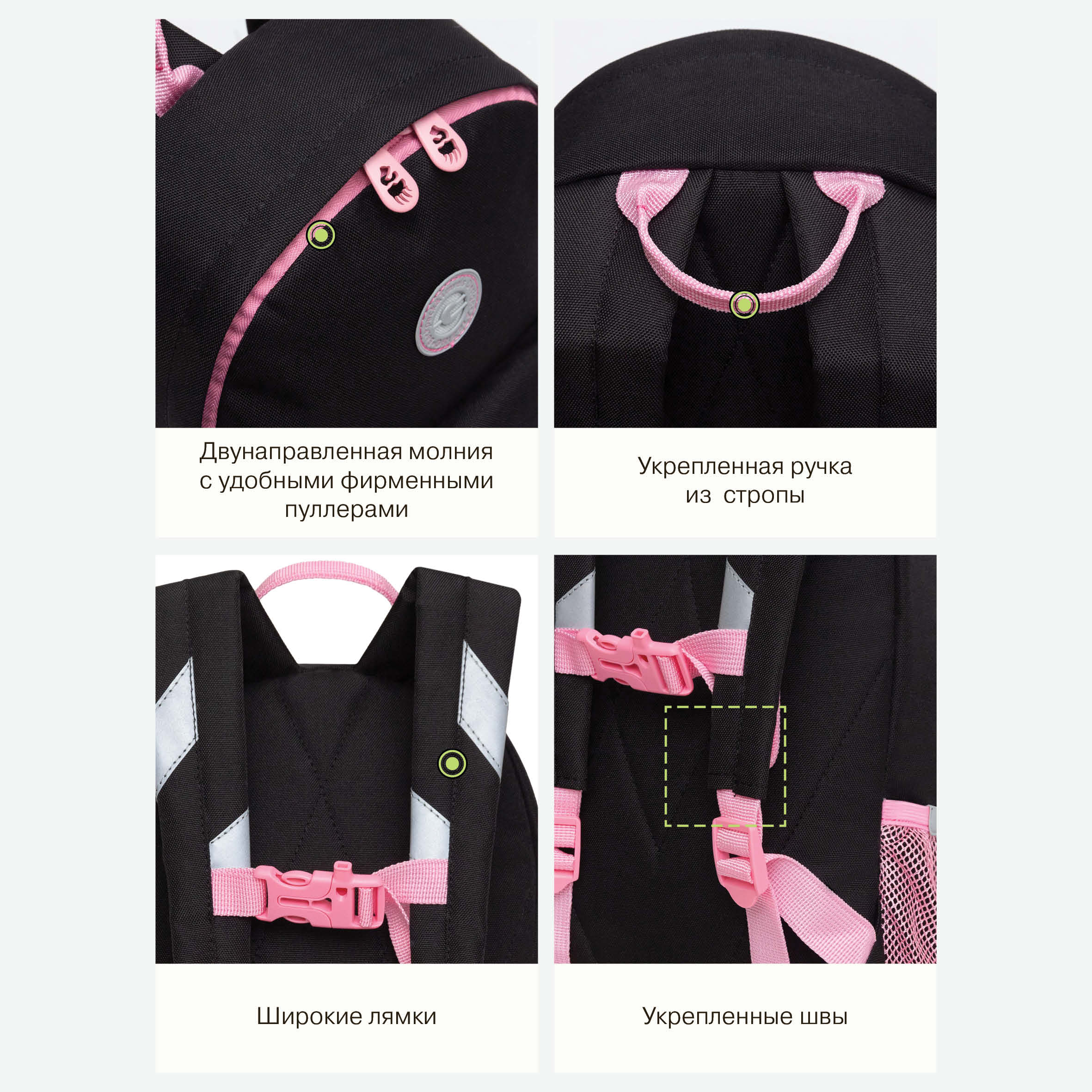 Рюкзак дошкольный Grizzly для девочки - фото 12