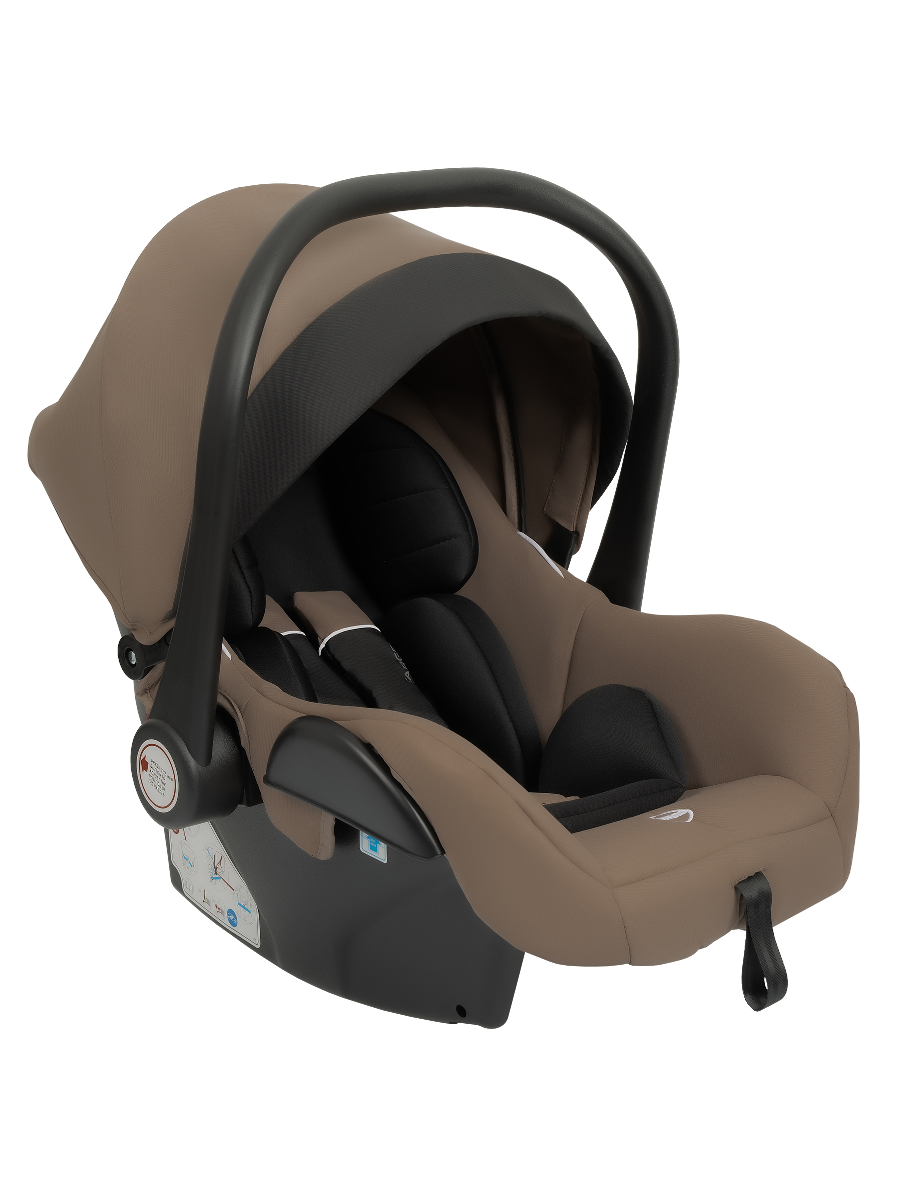 Коляска трансформер Indigo TARGET 3в1 темно-бежевый - фото 22